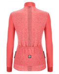 SANTINI maillot de invierno de manga larga - COLORE PURO LADY W - rosa