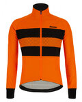 SANTINI chaqueta y pantalón de invierno - COLORE BENGAL WINTER - negro/naranja