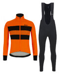 SANTINI chaqueta y pantalón de invierno - COLORE BENGAL WINTER - negro/naranja