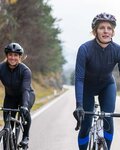 SANTINI maillot de invierno de manga larga - COLORE PURO LADY - negro