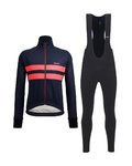 SANTINI chaqueta y pantalón de invierno - COLORE HALO + LAVA - azul/negro