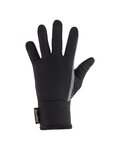 SANTINI guantes de dedos largos - ADAPT - negro