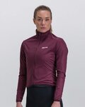 SANTINI chaqueta cortaviento - NEBULA - granate
