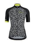 SANTINI jersey de manga corta - TONO CHROMOSOME LADY - negro