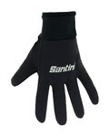 SANTINI guantes de dedos largos - ECO WIN - negro