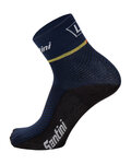 SANTINI calcetines clásicos - LA VUELTA 2018 - rojo/amarillo/negro