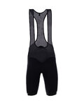 SANTINI pantalones cortos de tirantes - EUREKA - negro