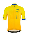 SANTINI jersey de manga corta - LA VUELTA 2019 - azul/amarillo