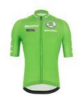 SANTINI jersey de manga corta - LA VUELTA 2019 - verde