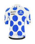 SANTINI jersey de manga corta - LA VUELTA 2019 - azul/blanco