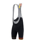 SANTINI pantalones cortos de tirantes - LA VUELTA 2020 - negro