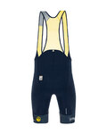 SANTINI pantalones cortos de tirantes - LA VUELTA 2020 - amarillo/negro