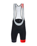 SANTINI pantalones cortos de tirantes - LA VUELTA 2020 - negro