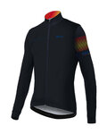 SANTINI maillot de invierno de manga larga - LA VUELTA '20 WINTER - negro