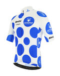 SANTINI jersey de manga corta - LA VUELTA 2020 - azul/blanco