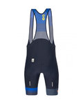 SANTINI pantalones cortos de tirantes - LA VUELTA 2021 - azul