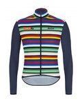 SANTINI chaqueta cortaviento - LA VUELTA 2021 SINTX - azul/multicolor