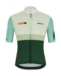SANTINI jersey de manga corta - LA VUELTA 2021 - verde