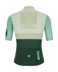 SANTINI jersey de manga corta - LA VUELTA 2021 - verde