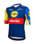 SANTINI jersey de manga corta - LIDL TREK 2024 - azul