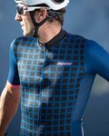 SANTINI jersey de manga corta - MITO GRIDO - rosa/negro/azul