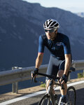 SANTINI jersey de manga corta - MITO GRIDO - rosa/negro/azul