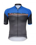 SANTINI jersey de manga corta - SLEEK PLUS - azul/negro