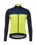 SANTINI chaqueta cortaviento - WIND - negro/amarillo