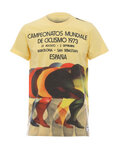 SANTINI Camiseta de manga corta - UCI STORY - multicolor/amarillo