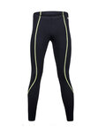 SANTINI pantalones largos sin tirantes - WORUN - negro/amarillo