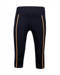SANTINI Pantalón 3/4 sin tirantes - WORUN LADY - naranja/negro