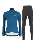 SANTINI jersey y pantalón de invierno - COLORE LADY WINTER - azul/negro