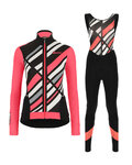 SANTINI jersey y pantalón de invierno - CORAL R. LADY WINTER - negro/rosa