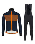 SANTINI chaqueta y pantalón de invierno - COLORE WINTER III - naranja/azul/negro