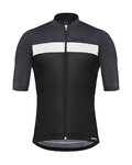 SANTINI jersey de manga corta - STILE - gris/negro