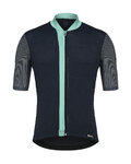 SANTINI jersey de manga corta - ORIGINE - azul claro/negro