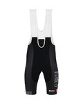 SANTINI pantalones cortos de tirantes - TEAM SLOVAKIA 2019 - negro