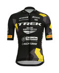 SANTINI jersey de manga corta - TREK MTB 2019 - blanco/amarillo/negro