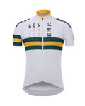 SANTINI jersey de manga corta - AUSTRALIA 2019 - blanco/verde/amarillo