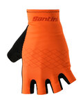 SANTINI guantes de dedos cortos - REDUX  - naranja