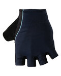 SANTINI guantes de dedos cortos - SOFFIO - azul/negro