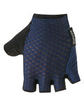SANTINI guantes de dedos cortos - TONO  - azul