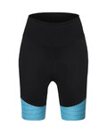 SANTINI pantalones cortos sin tirantes - RITMO LADY - azul/negro