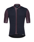 SANTINI jersey de manga corta - ORIGINE - negro/granate