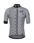 SANTINI jersey de manga corta - SOFFIO  - negro/blanco