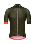 SANTINI jersey de manga corta - SOFFIO - verde/naranja