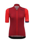 SANTINI jersey de manga corta - GENIO LADY - rojo/naranja