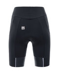 SANTINI pantalones cortos sin tirantes - ALBA WINTER - negro