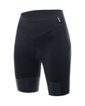 SANTINI pantalones cortos sin tirantes - ALBA WINTER - negro