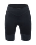 SANTINI pantalones cortos sin tirantes - ALBA WINTER - negro